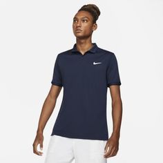 Мужская теннисная рубашка-поло NikeCourt Dri-FIT Victory