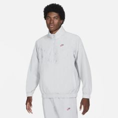 Мужская куртка с капюшоном и молнией на половину длины Nike Sportswear Heritage Windrunner
