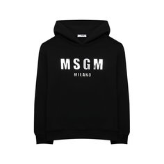 Хлопковое худи MSGM kids