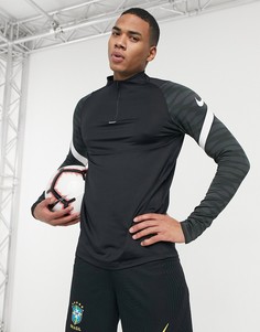 Черный топ Nike Football Strike Drill-Черный цвет