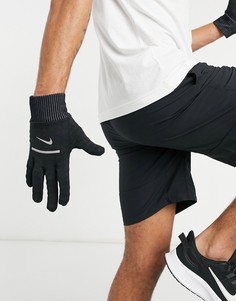 Черные перчатки Nike Running Sphere Running 2.0-Черный цвет
