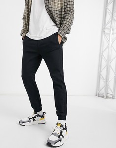 Черные узкие джоггеры Bershka-Черный