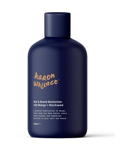 Увлажняющее средство для волос и бороды с маслом манго и люцерны Aaron Wallace 250 мл-Бесцветный
