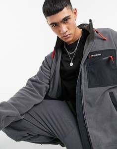 Серая флисовая куртка Berghaus Ascent 91-Черный цвет