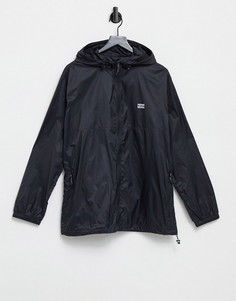 Ветровка черного цвета со складывающимся капюшоном Levis Youth-Черный цвет