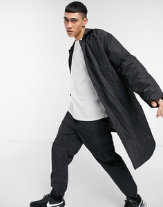 Черный макинтош в стиле oversized ASOS DESIGN-Черный цвет