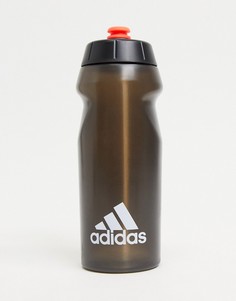 Черная бутылка для воды объемом 0,5 л adidas Training-Черный цвет