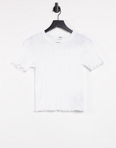 Белая футболка с короткими рукавами Cotton:On-Белый