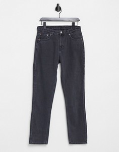 Черные джинсы Weekday Seattle Night-Черный цвет