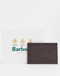Кожаный кошелек для карт коричневого цвета Barbour-Коричневый цвет