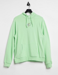 Худи с вышивкой феи Динь-Зеленый цвет Poetic Brands