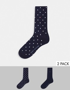 Набор из 2 пар носков в горошек Tommy Hilfiger-Многоцветный