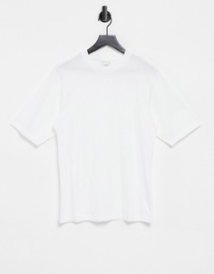 Свободная белая футболка River Island-Белый