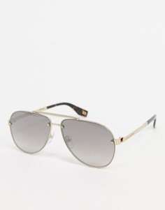 Золотистые солнцезащитные очки-авиаторы Marc Jacobs-Золотистый