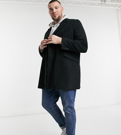 Черное пальто Burton Big & Tall-Черный цвет