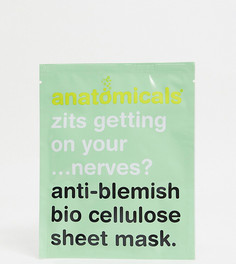 Тканевая маска для лица от высыпаний Anatomicals-Бесцветный