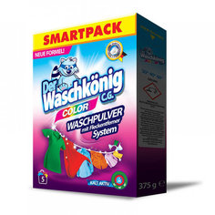 Стиральный порошок Der Waschkonig Color для цветного 375 г