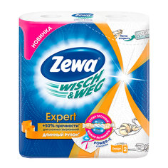 Полотенца бумажные Zewa Wish&Weg 2 слоя 2 рулона