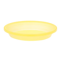 Поддон Флорапласт Орхидея желтый 12 см