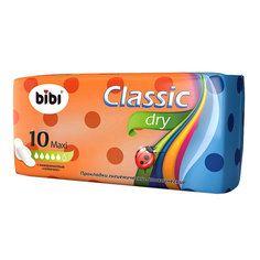 Прокладки Bibi Classic Maxi Dry 10 шт