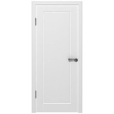 Межкомнатная дверь Порта глухая белая 90х200 cм