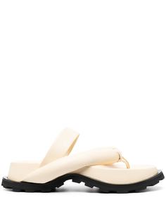 Jil Sander сандалии с дутыми ремешками