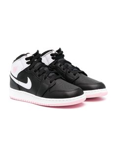 Nike Kids высокие кроссовки Air Jordan 1