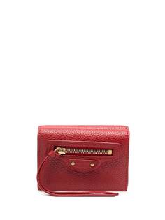 Balenciaga кошелек из зернистой кожи с клапаном
