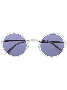 MYKITA+MAISON MARGIELA солнцезащитные очки в круглой оправе