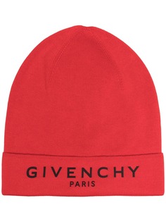 Givenchy шапка бини с вышитым логотипом