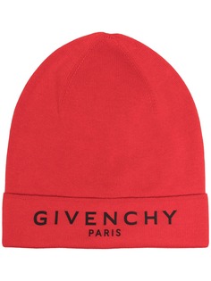 Givenchy шапка бини с вышитым логотипом