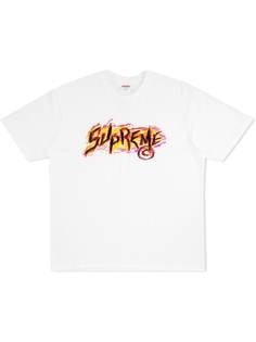 Supreme футболка Scratch с логотипом