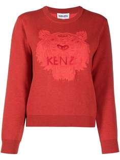 Kenzo джемпер Tiger с круглым вырезом