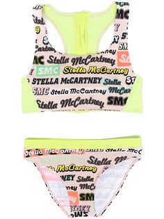 Stella McCartney Kids бикини с логотипом