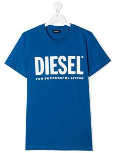 Diesel Kids футболка с логотипом