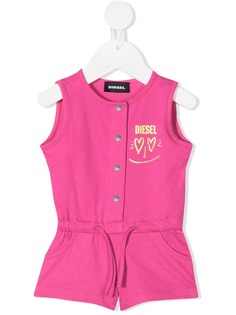 Diesel Kids ромпер с логотипом