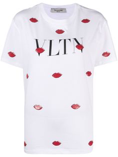 Valentino футболка с пайетками