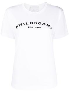 Philosophy Di Lorenzo Serafini футболка с логотипом