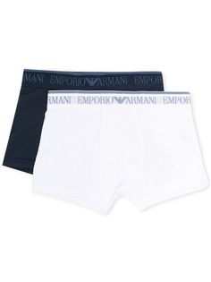 Emporio Armani Kids набор боксеров с логотипом