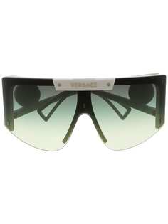 Versace Eyewear массивные солнцезащитные очки Medusa Halo