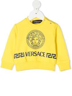 Versace Kids толстовка Medusa с круглым вырезом