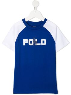 Ralph Lauren Kids футболка с круглым вырезом и логотипом