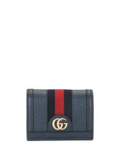 Gucci кошелек с отделкой Web