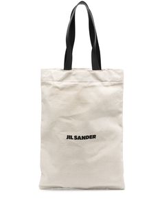 Jil Sander большая сумка-тоут Flat Shopper