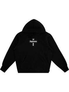 Supreme худи с логотипом