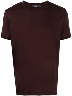 Dolce & Gabbana футболка с нашивкой-логотипом