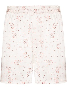Frankies Bikinis пижамные шорты с цветочным принтом