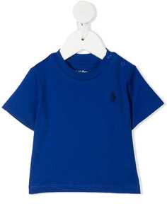 Ralph Lauren Kids футболка с вышитым логотипом