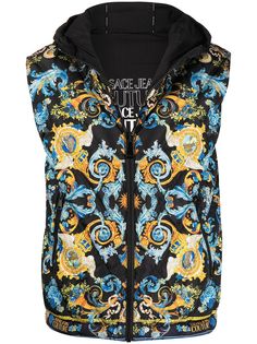 Versace Jeans Couture двусторонний дутый жилет