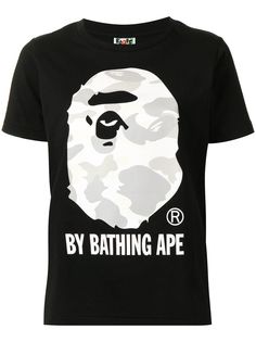 A BATHING APE® футболка с камуфляжным принтом